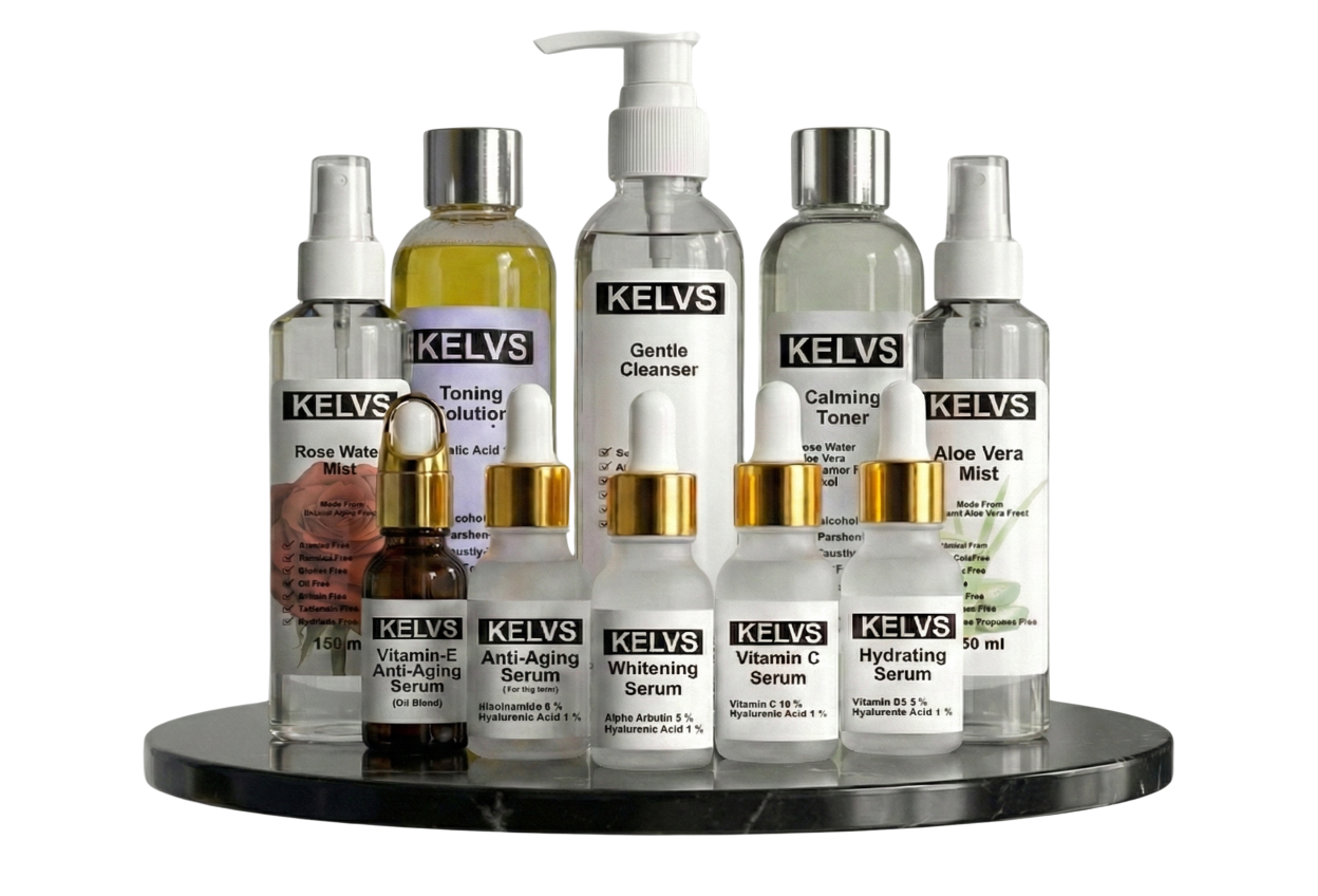Kelvs Skincare Products