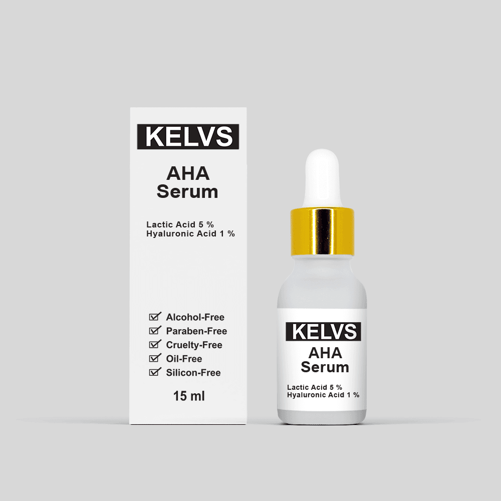KELVS Lactic Acid 5% Serum | Smooth Skin Texture & Even Tone