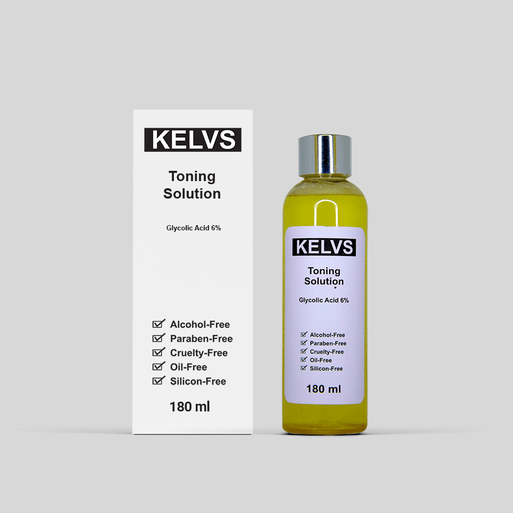 KELVS Toning Solution | Brighten Skin & Smooth Texture
