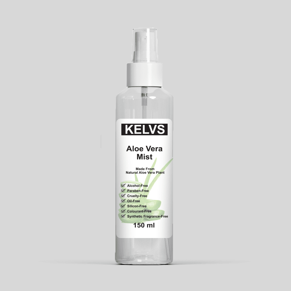KELVS Aloe Vera Mist | Pure Aloe Vera Extract | Calm, Hydrate & Refresh Skin