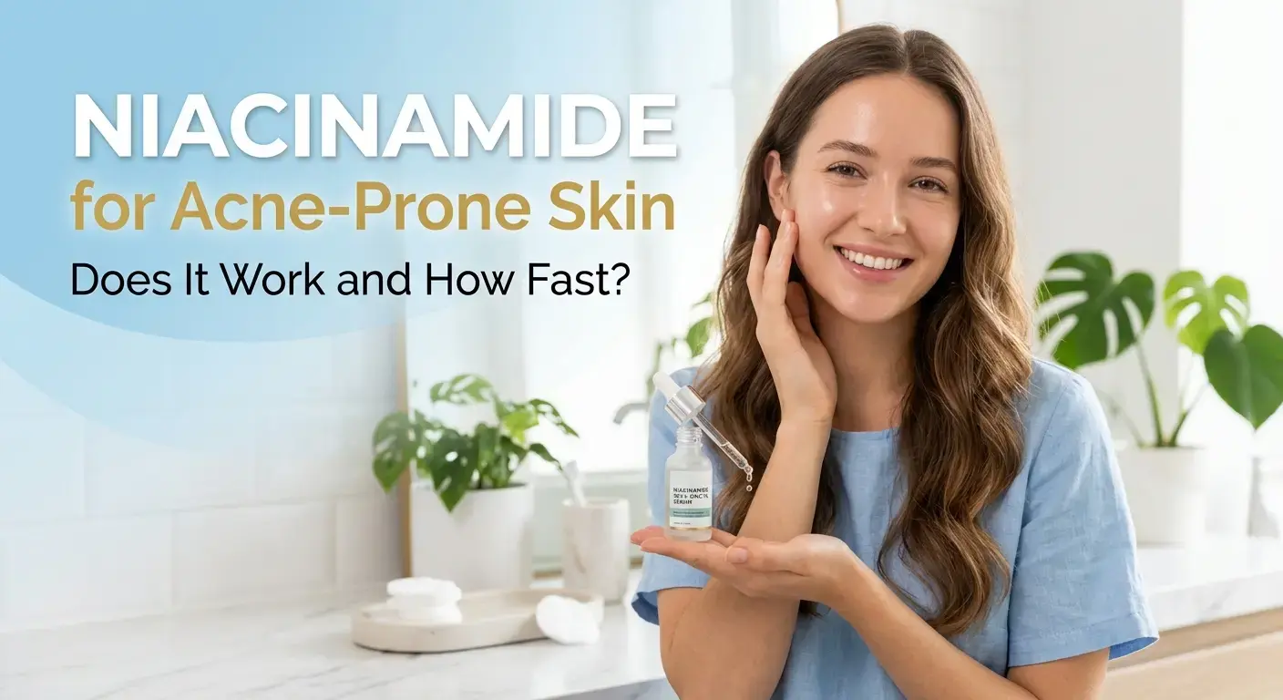 Niacinamide for Acne-Prone Skin: Does It Work and How Fast? (Pakistan Guide)